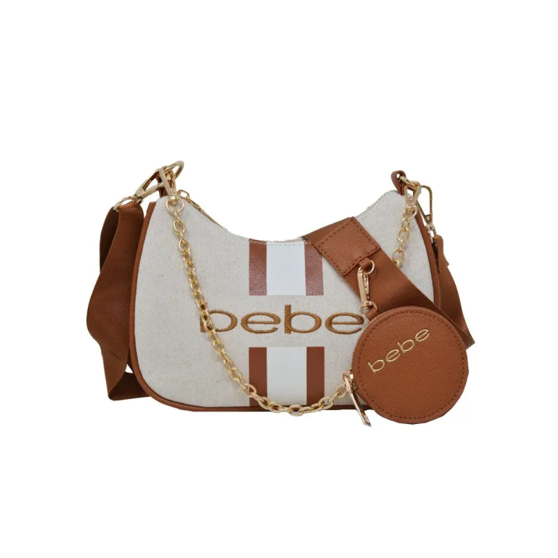 Paisley canvas crossbody with coin purse sold by Zulily