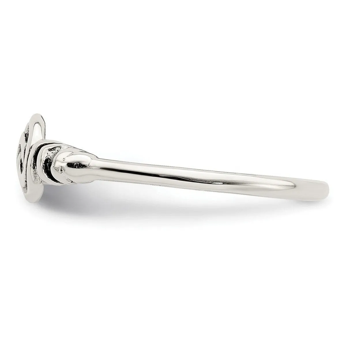 Curata 925 Sterling Silver Swirl Artisan Oxidized Ring sold by Zulily product image thumbnail 2