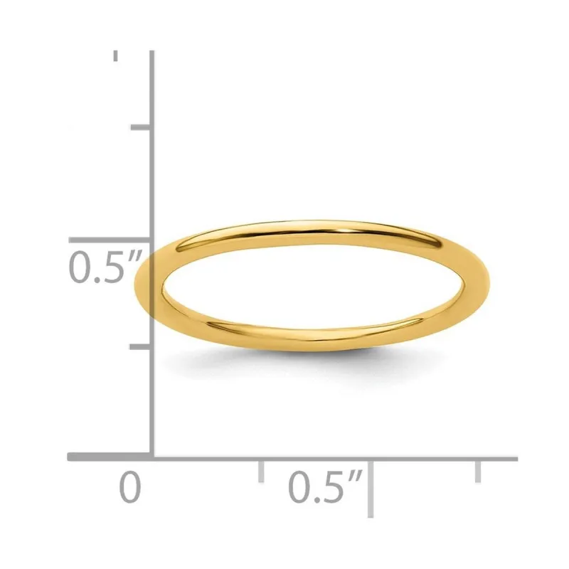 Curata 925 Sterling Silver Stackable Gold Plated Polished Ring sold by Zulily