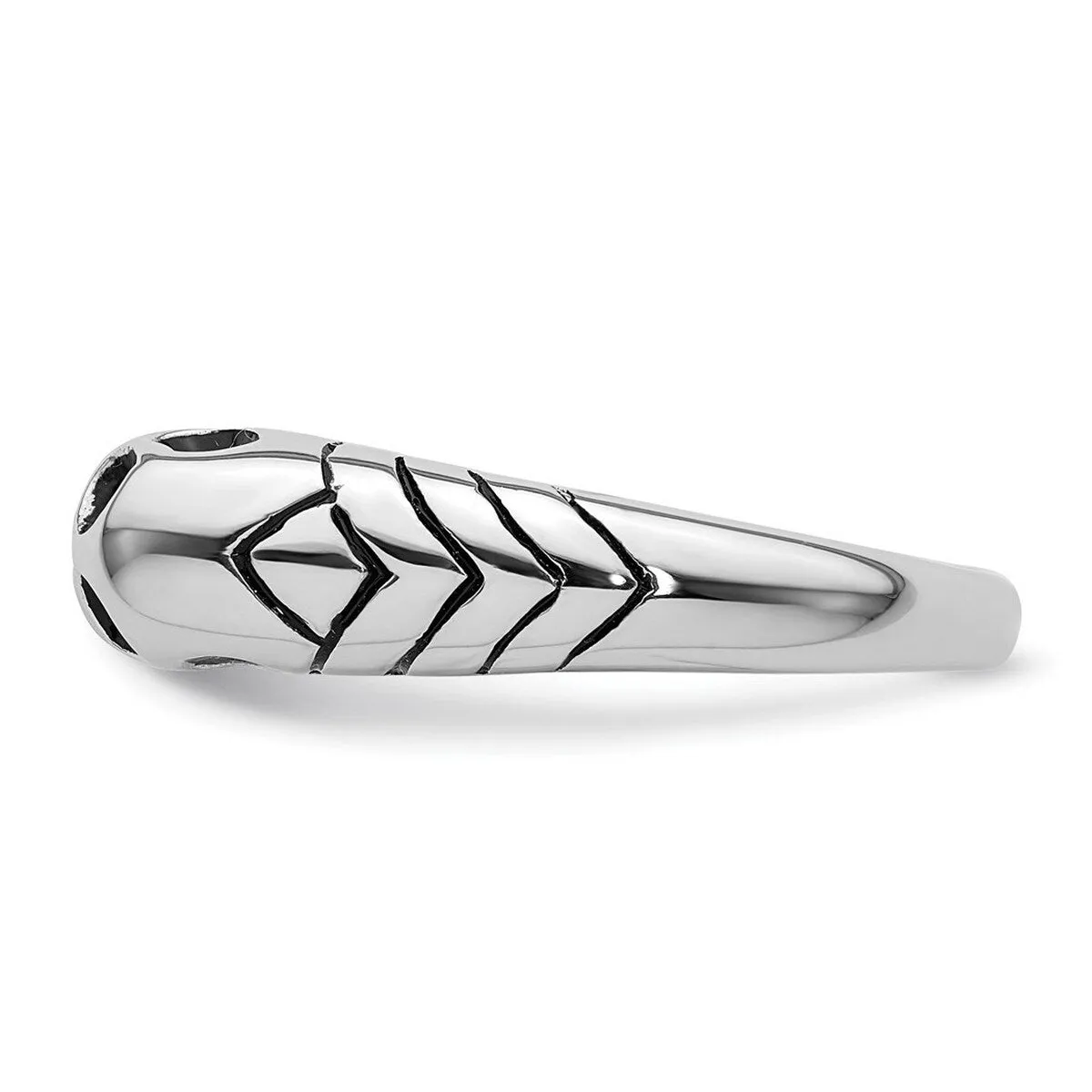 Curata 925 Sterling Silver Rhodium Plated Double Skull Artisan Oxidized Ring sold by Zulily product image thumbnail 4