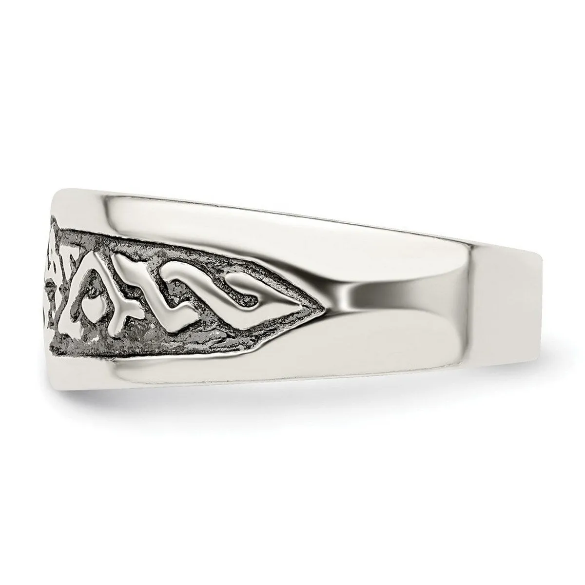 Curata 925 Sterling Silver Polished Artisan Oxidized Artisan Oxidized Ring sold by Zulily product image thumbnail 5