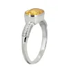 YS Gems Sterling Silver Citrine Gemstone Solitaire Ring sold by Zulily