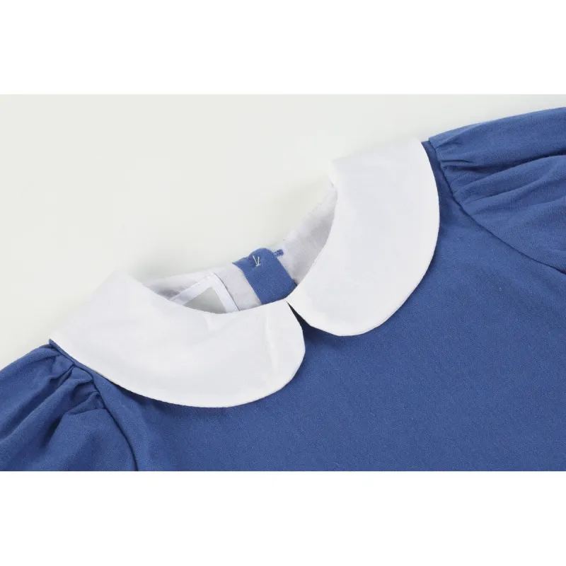 Blue Pumpkin Sunflower Collared Dress made by Zulily