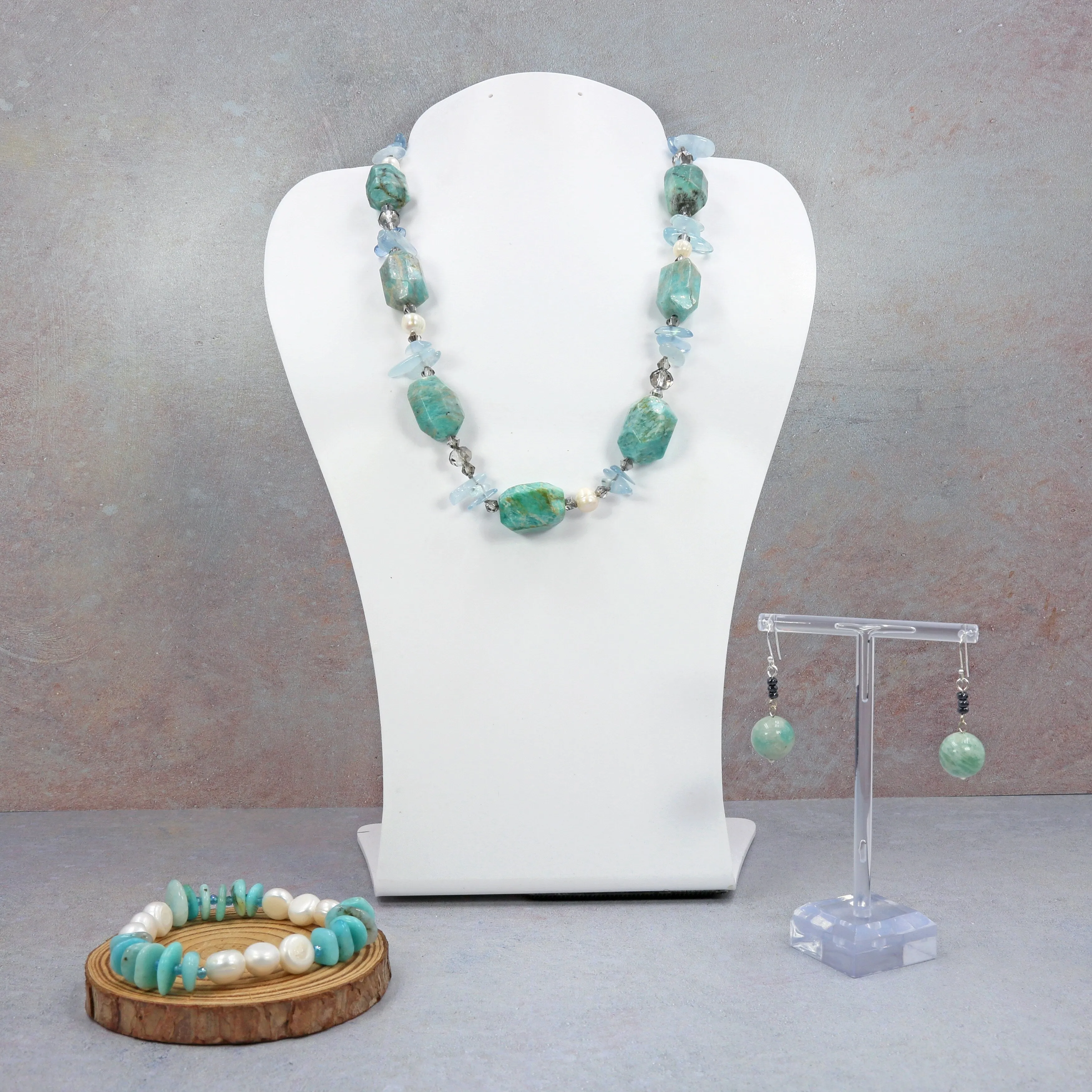 Pearl & Gemstone Jewelry Set sold by Zulily