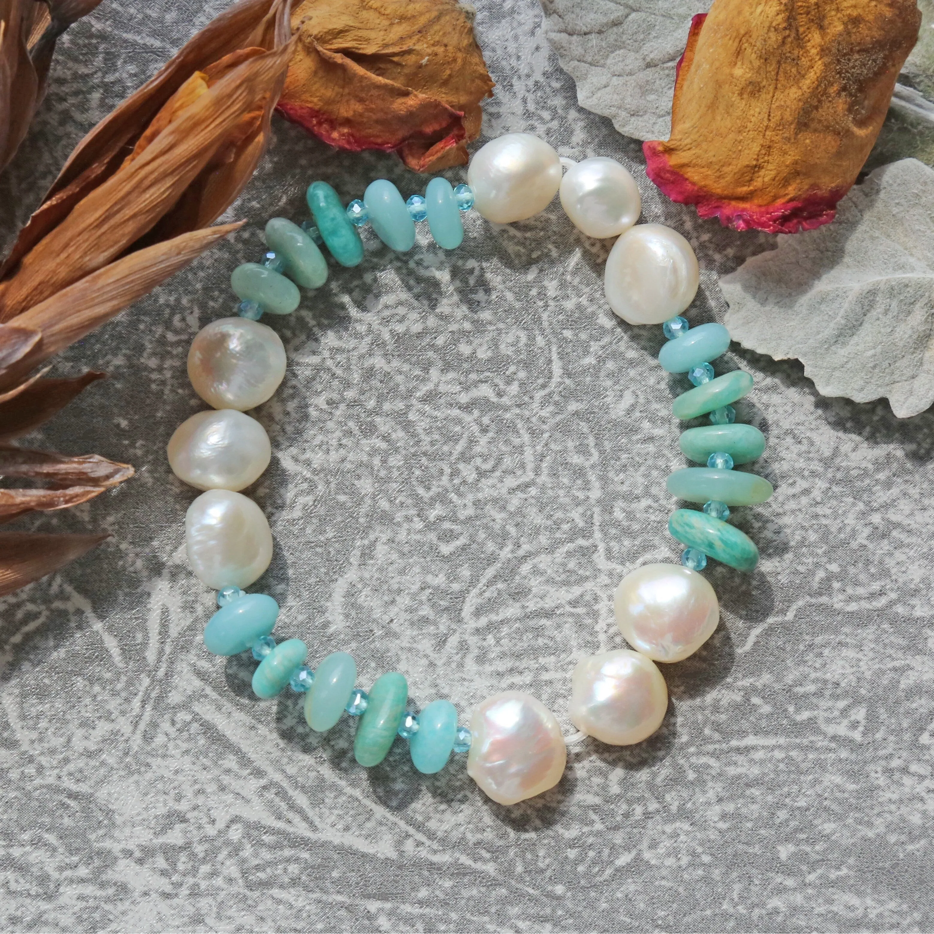 Pearl & Gemstone Jewelry Set sold by Zulily product image thumbnail 3