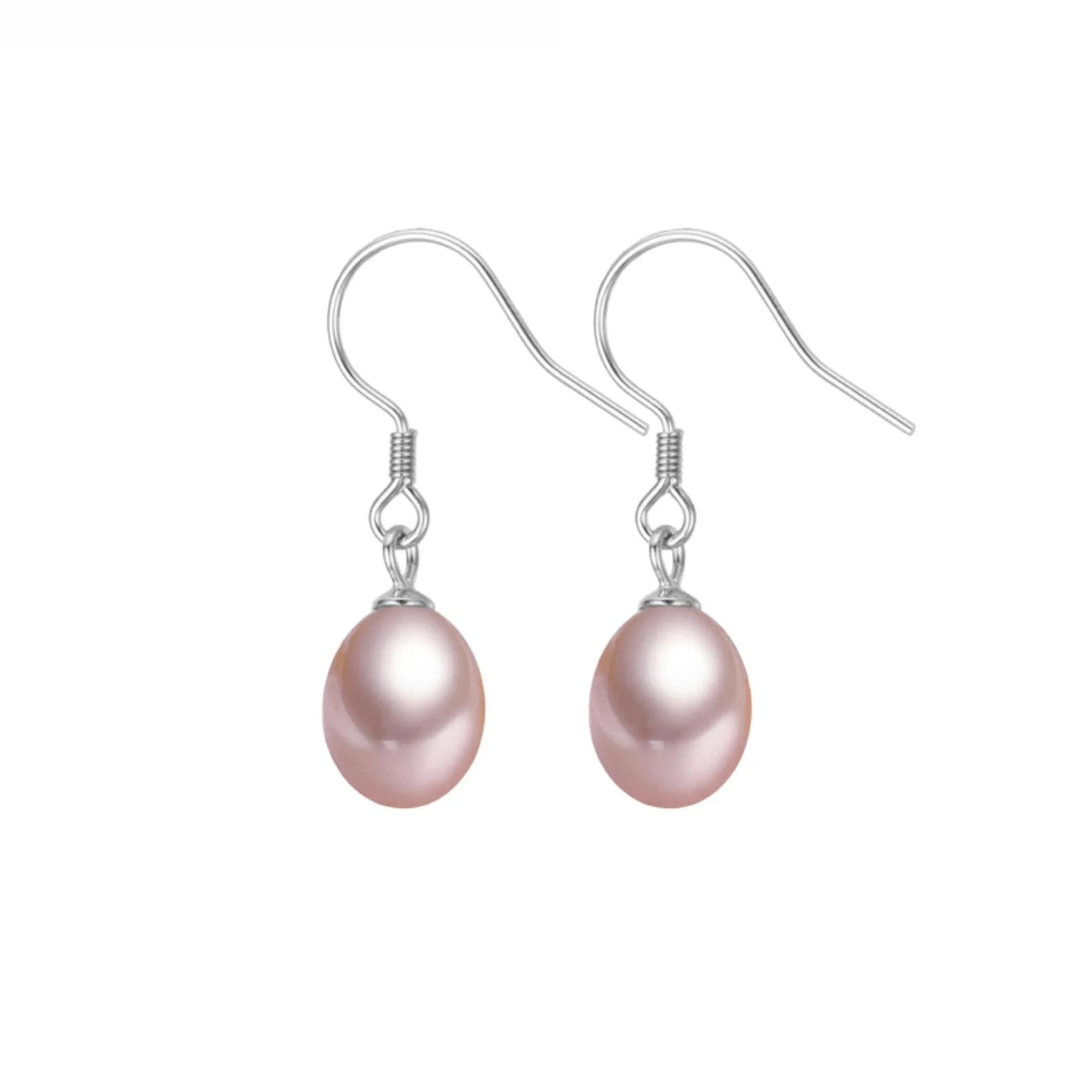 Pink Teardrop Freshwater Pearl Drop Earrings sold by Zulily