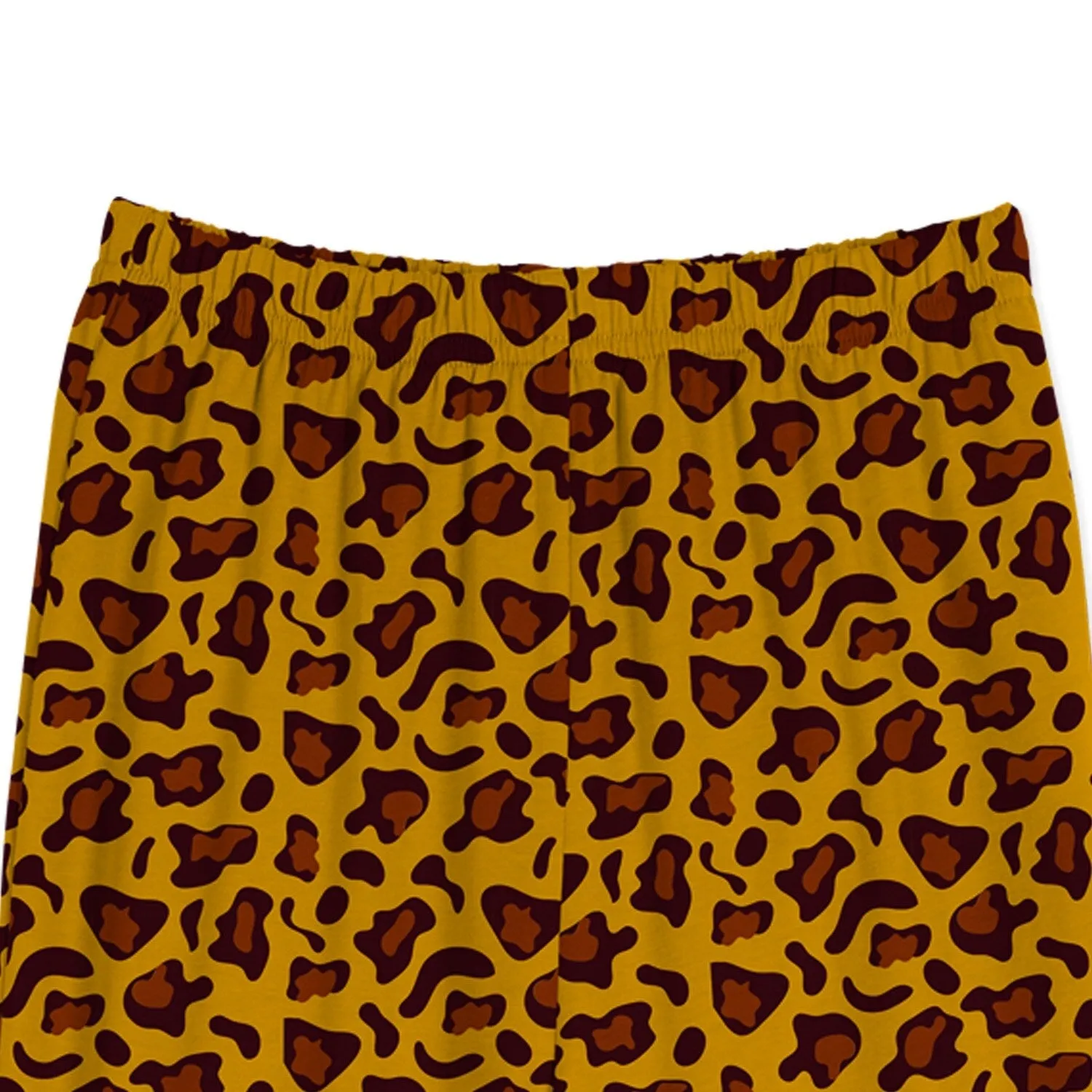Brown Leopard Print Flare Pants sold by Zulily product image thumbnail 2