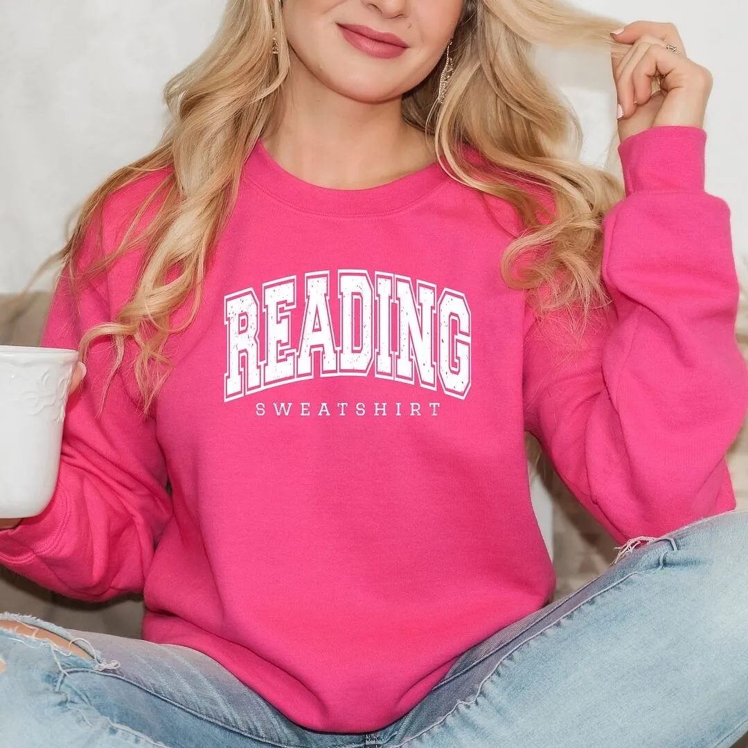 Reading Sweatshirt Varsity Graphic Sweatshirt sold by Zulily product image thumbnail 3