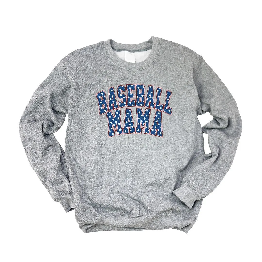 Baseball Mama Varsity Stars Graphic Sweatshirt sold by Zulily product image thumbnail 4