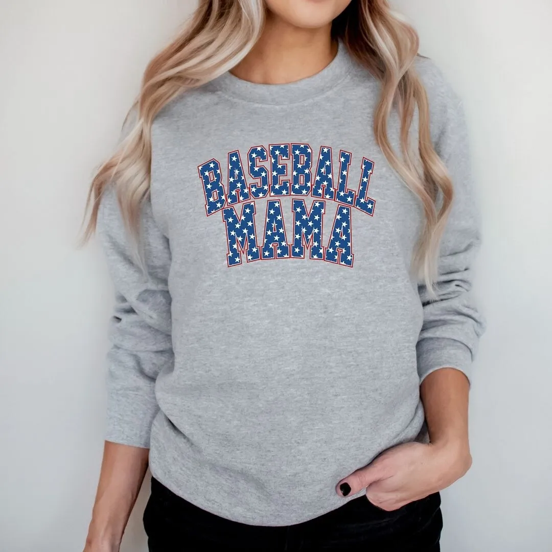 Baseball Mama Varsity Stars Graphic Sweatshirt sold by Zulily product image thumbnail 3