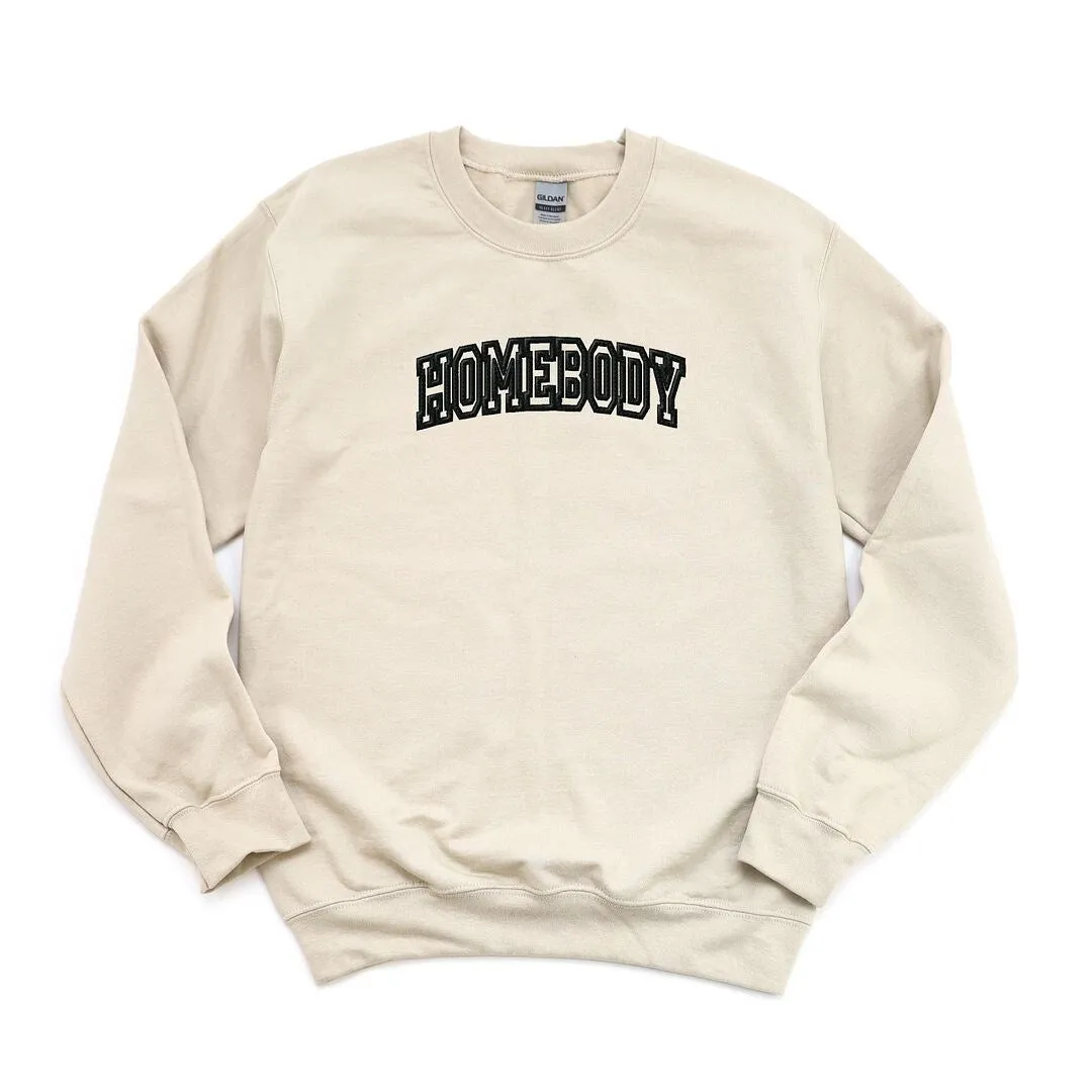 Embroidered Homebody Graphic Sweatshirt sold by Zulily product image thumbnail 4
