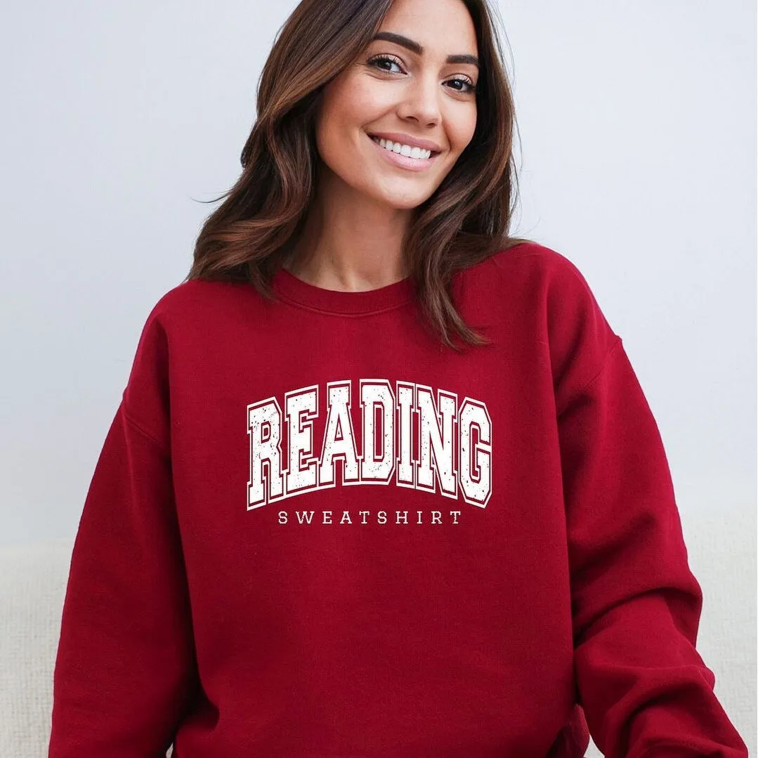 Reading Sweatshirt Varsity Graphic Sweatshirt sold by Zulily product image thumbnail 3