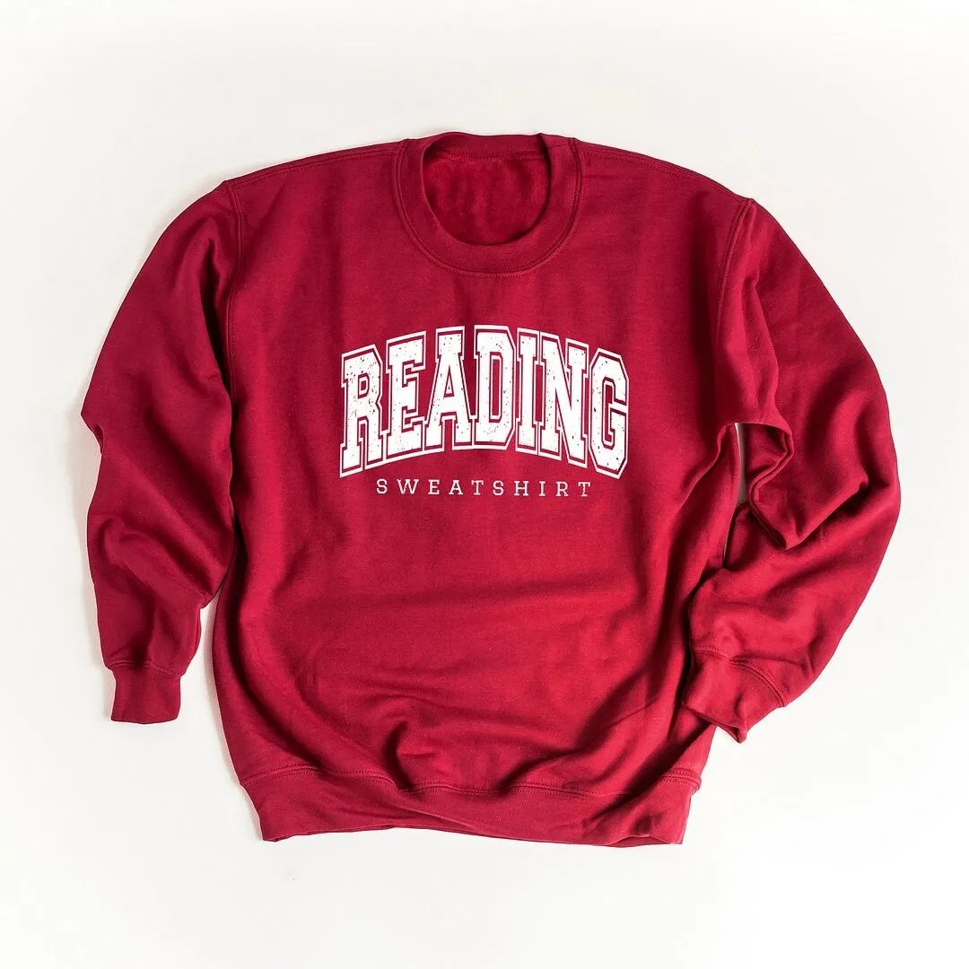 Reading Sweatshirt Varsity Graphic Sweatshirt sold by Zulily product image thumbnail 4