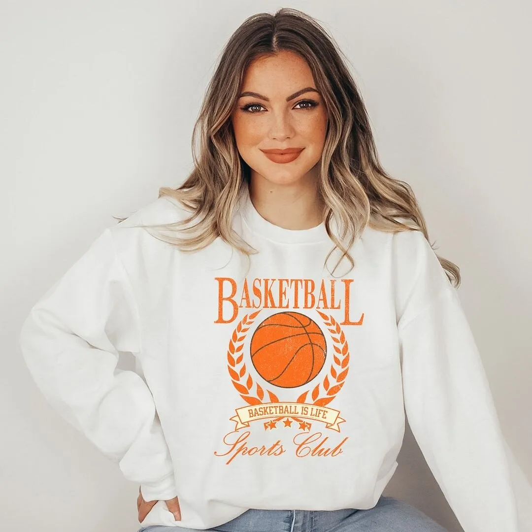 Basketball Sports Club Graphic Sweatshirt sold by Zulily product image thumbnail 3