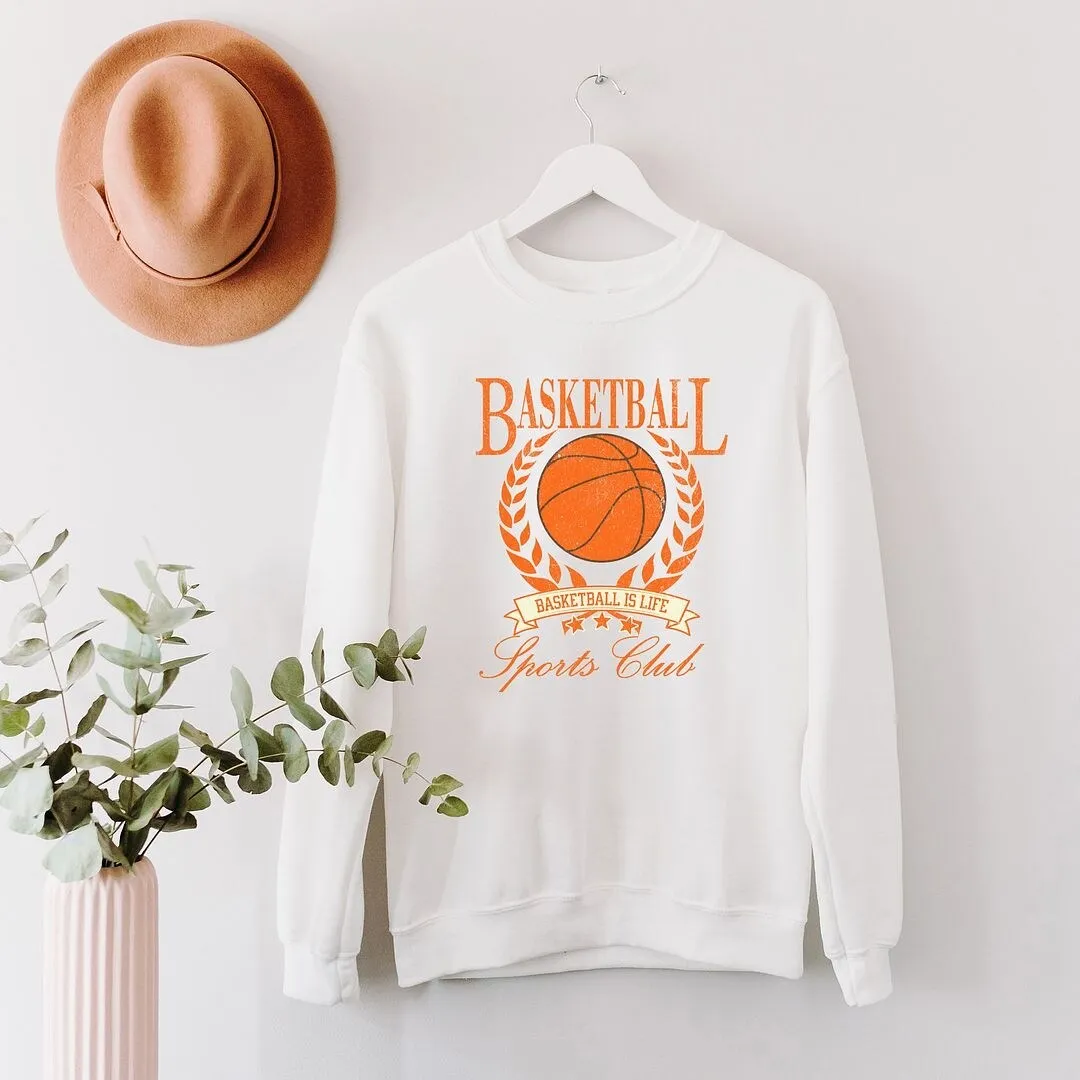 Basketball Sports Club Graphic Sweatshirt sold by Zulily product image thumbnail 5