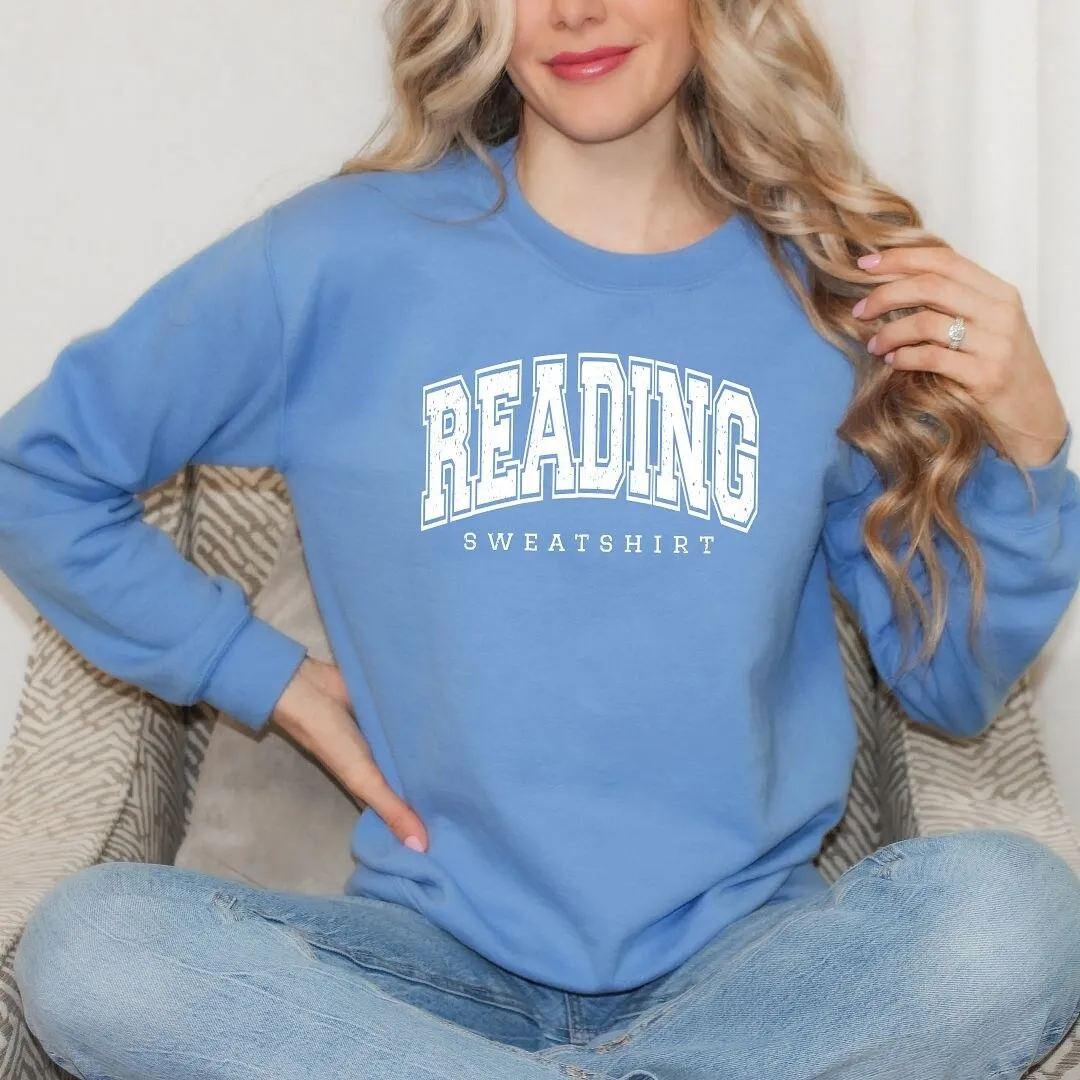 Reading Sweatshirt Varsity Graphic Sweatshirt sold by Zulily product image thumbnail 4