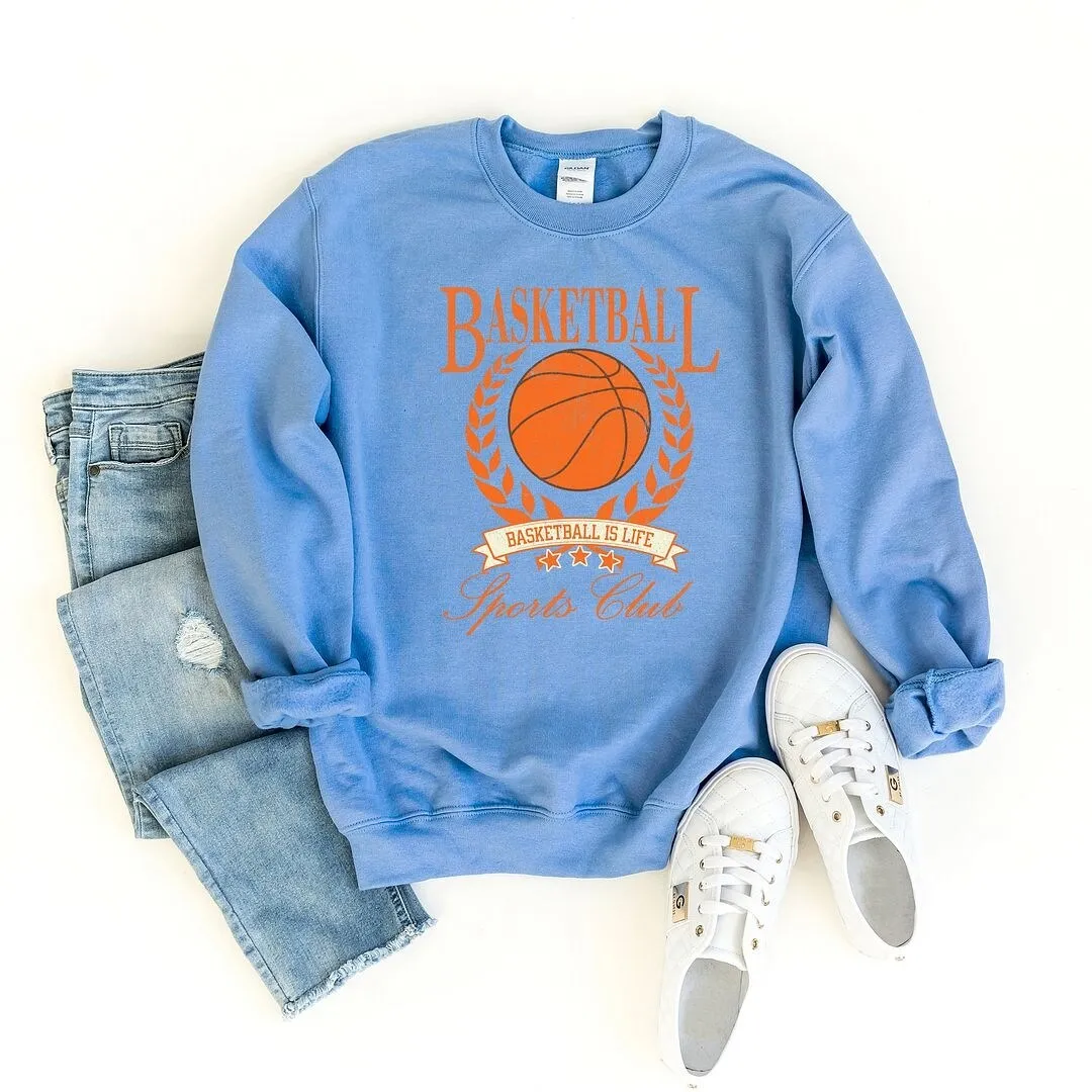 Basketball Sports Club Graphic Sweatshirt sold by Zulily product image thumbnail 4