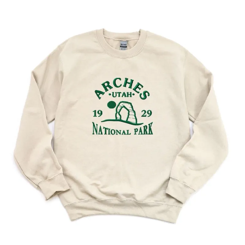 Embroidered Utah Arches Graphic Sweatshirt sold by Zulily