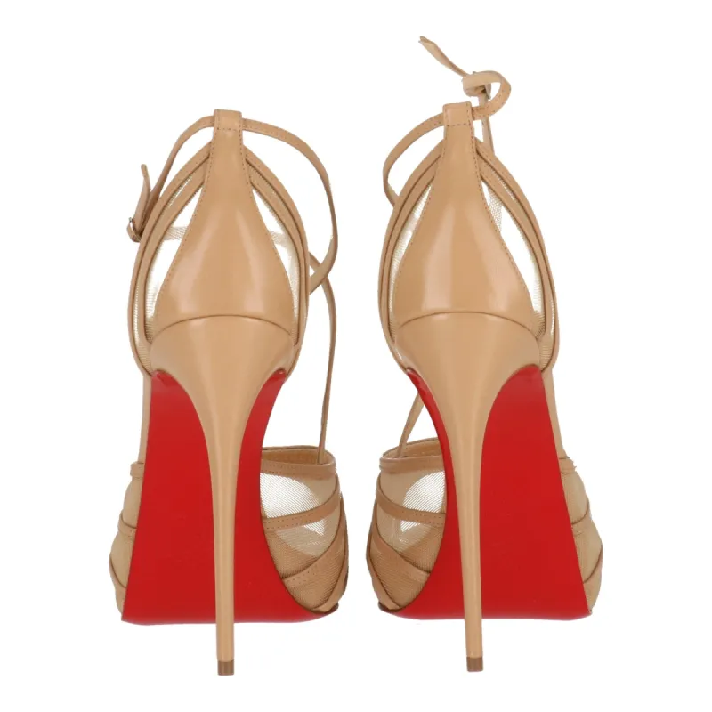 Christian Louboutin Womens Nude Sandal sold by Zulily