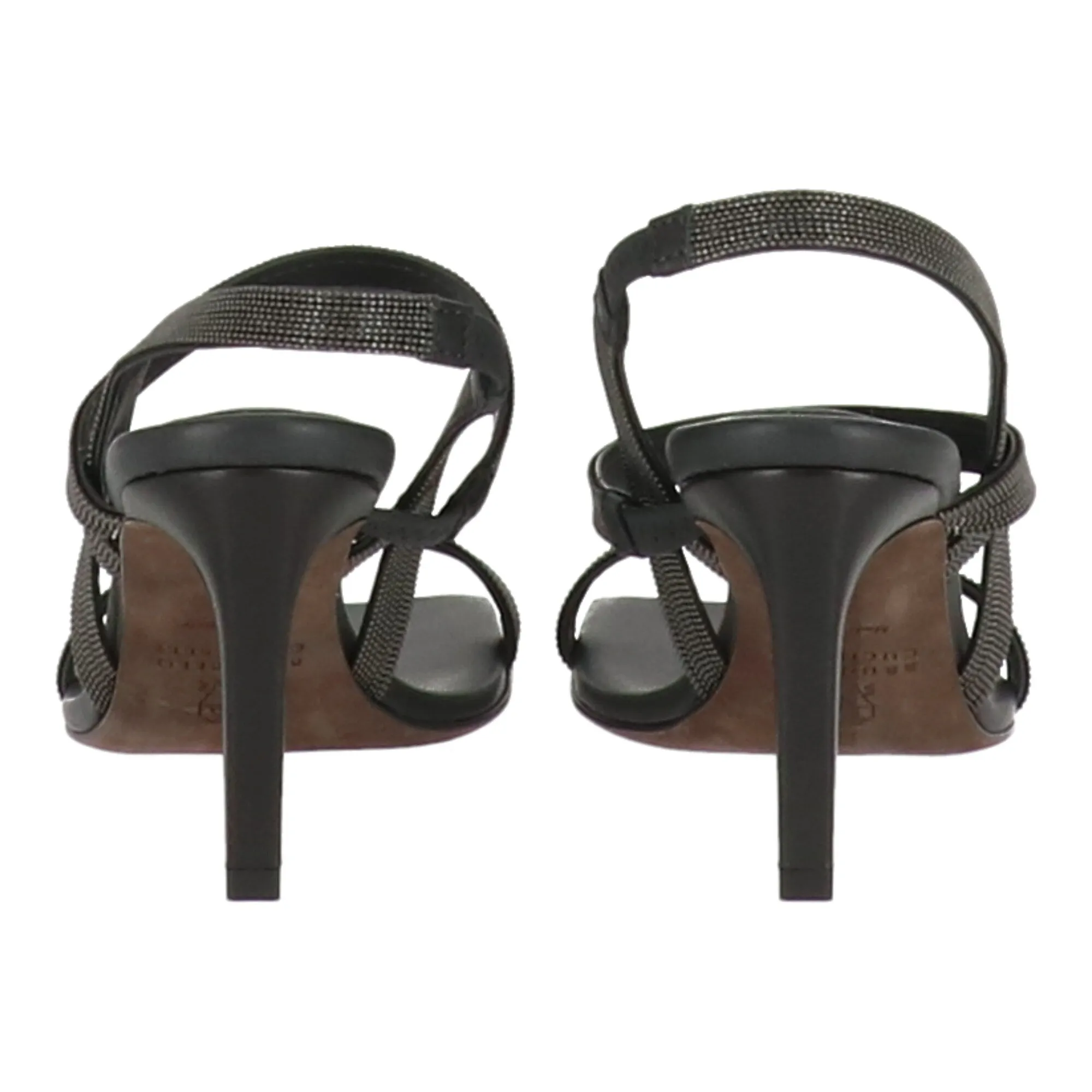 Brunello Cucinelli Womens Black Sandal sold by Zulily product image thumbnail 3