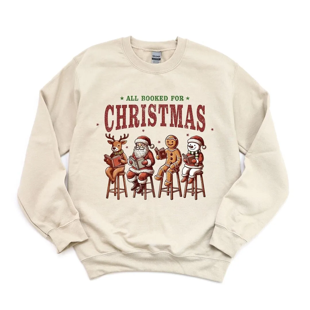 Booked For Christmas Stool Graphic Sweatshirt sold by Zulily product image thumbnail 4