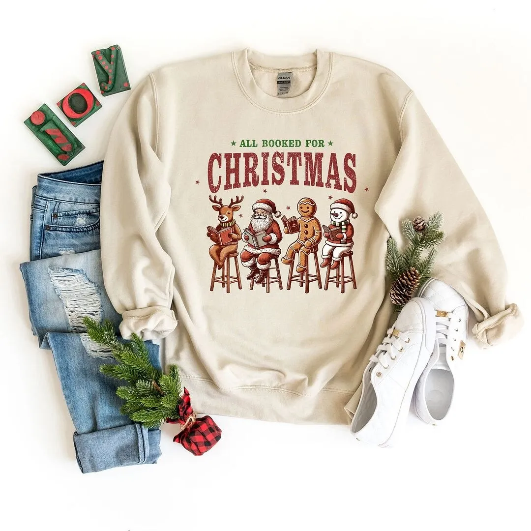 Booked For Christmas Stool Graphic Sweatshirt sold by Zulily