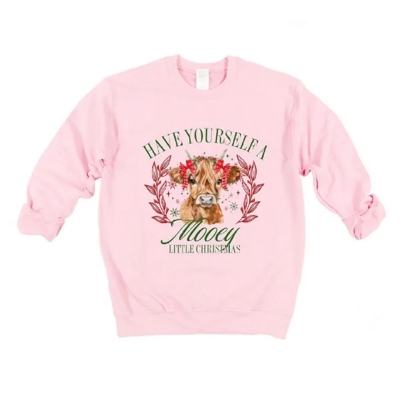 Mooey Christmas Graphic Sweatshirt sold by Zulily