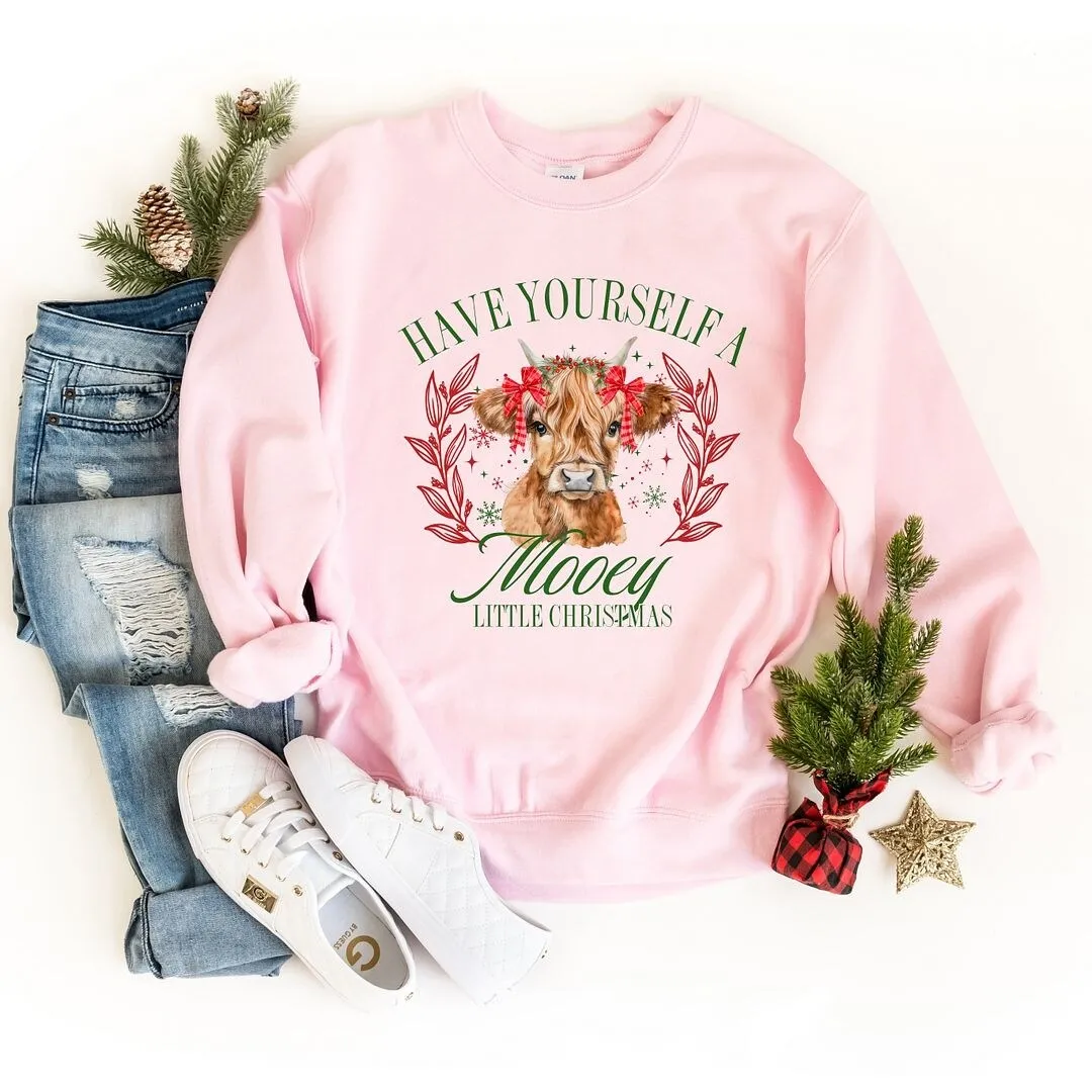 Mooey Christmas Graphic Sweatshirt sold by Zulily product image thumbnail 3
