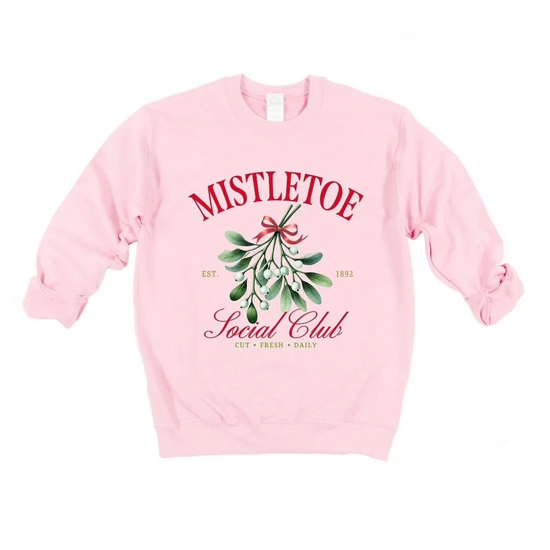 Mistletoe Social Club Graphic Sweatshirt sold by Zulily product image thumbnail 2