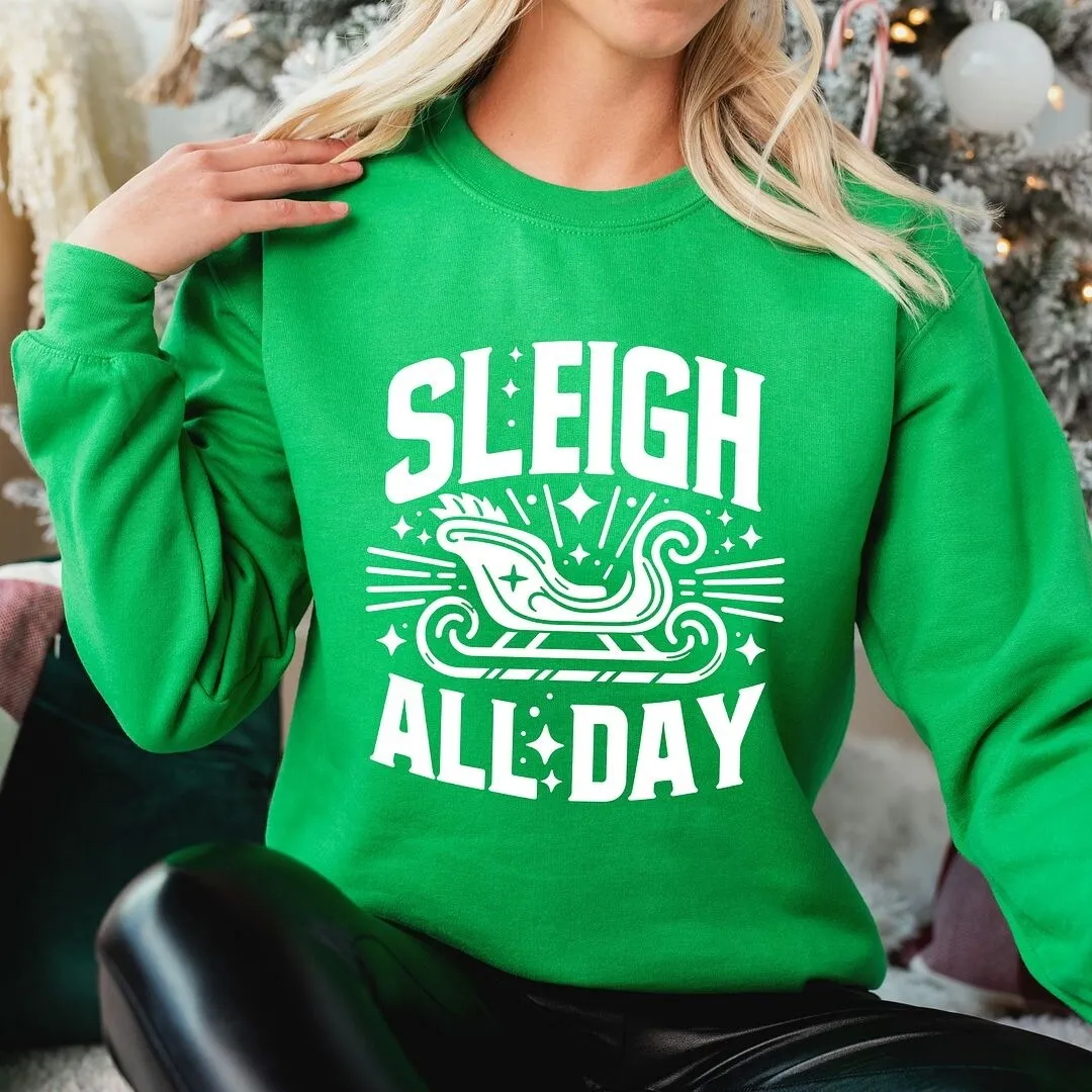 Sleigh All Day Graphic Sweatshirt sold by Zulily product image thumbnail 2