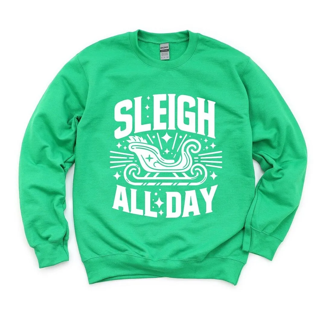 Sleigh All Day Graphic Sweatshirt sold by Zulily product image thumbnail 5