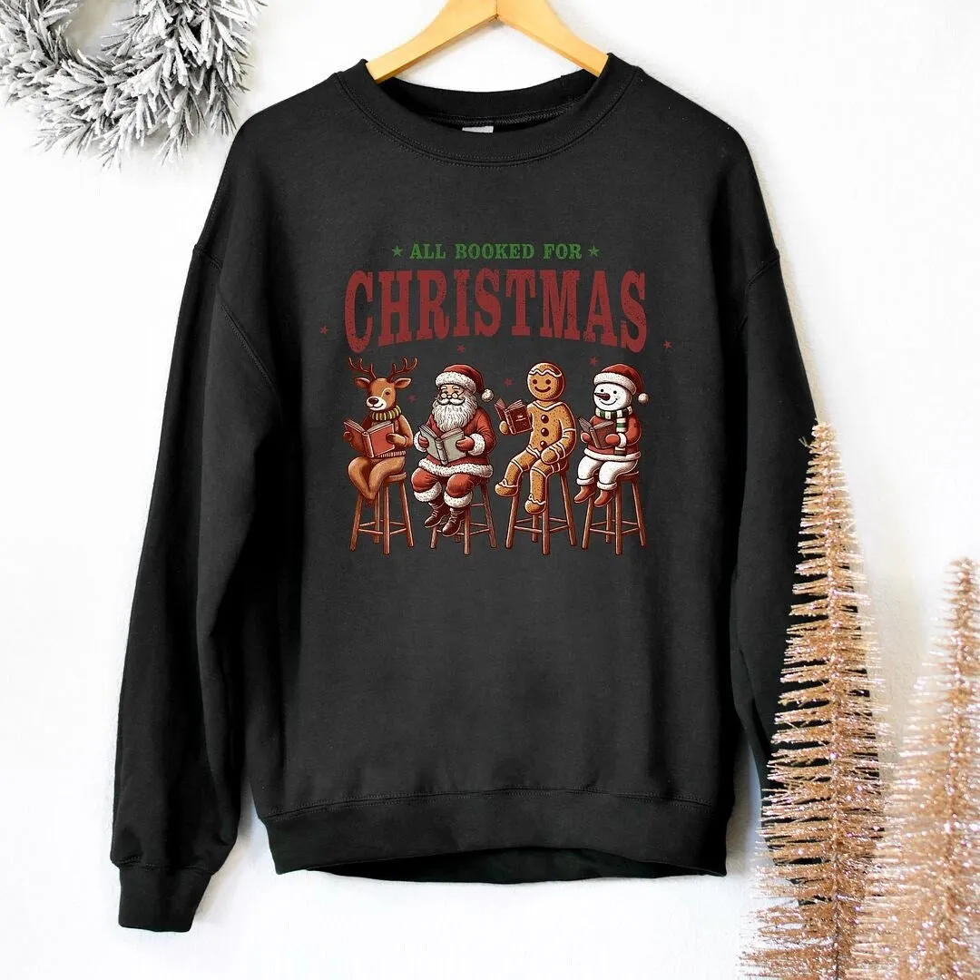 Booked For Christmas Stool Graphic Sweatshirt sold by Zulily product image thumbnail 5