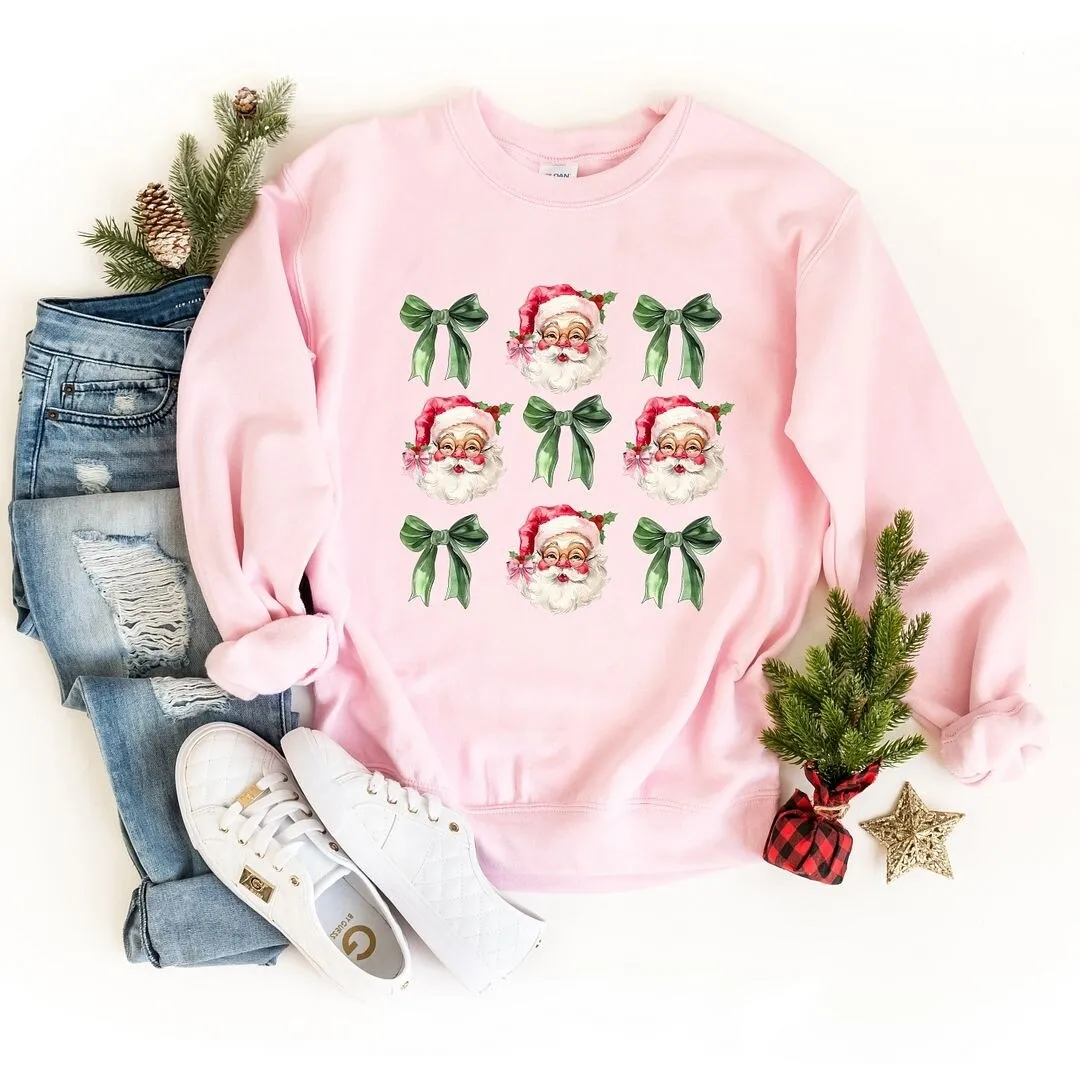 Coquette Vintage Santa Graphic Sweatshirt sold by Zulily product image thumbnail 3