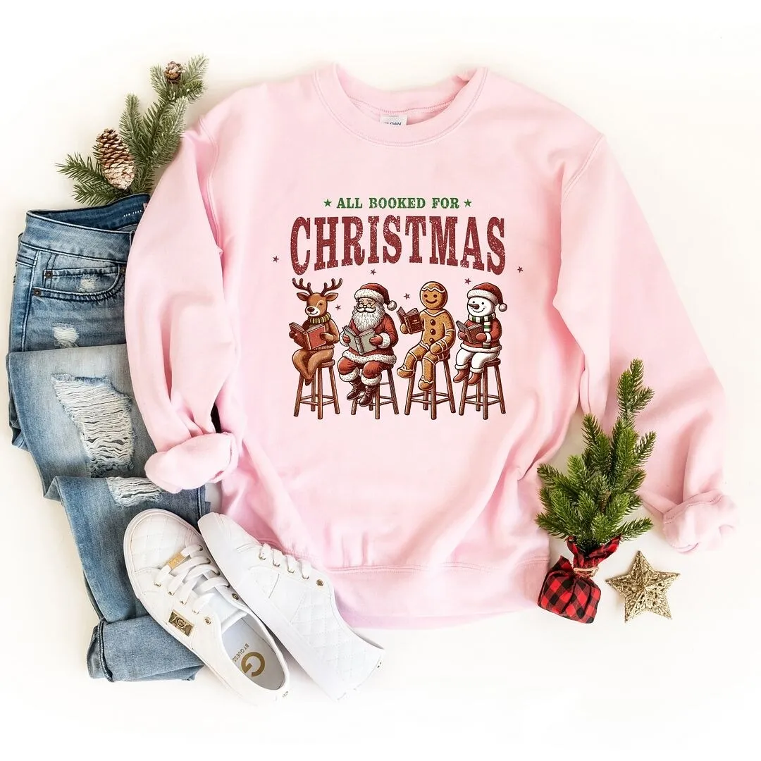Booked For Christmas Stool Graphic Sweatshirt sold by Zulily product image thumbnail 5