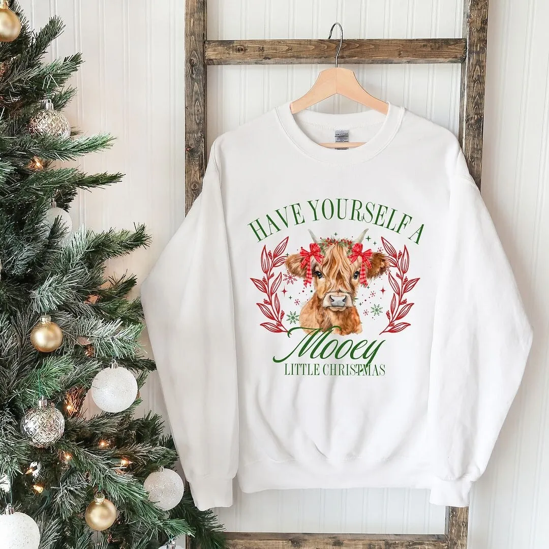 Mooey Christmas Graphic Sweatshirt sold by Zulily product image thumbnail 3