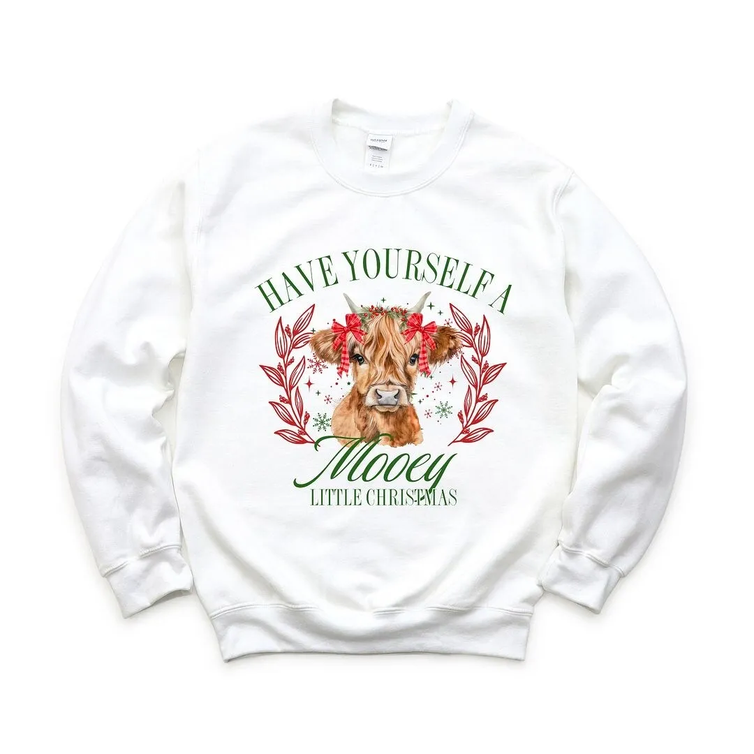 Mooey Christmas Graphic Sweatshirt sold by Zulily product image thumbnail 4