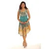 Tie-Dye Sleeveless Midi Dress sold by Zulily