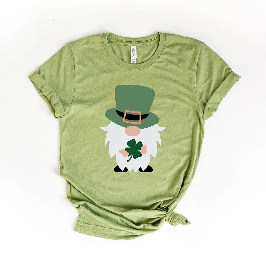 Clover Gnome Short Sleeve Crewnneck Tee sold by Zulily product image thumbnail 2