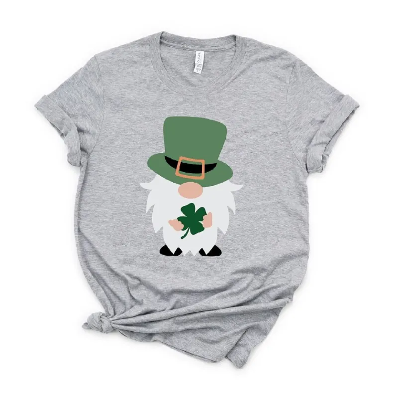 Clover Gnome Short Sleeve Crewnneck Tee sold by Zulily