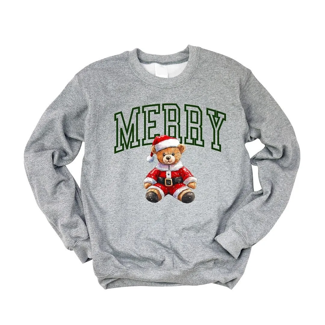 Merry Bear Graphic Sweatshirt sold by Zulily product image thumbnail 3