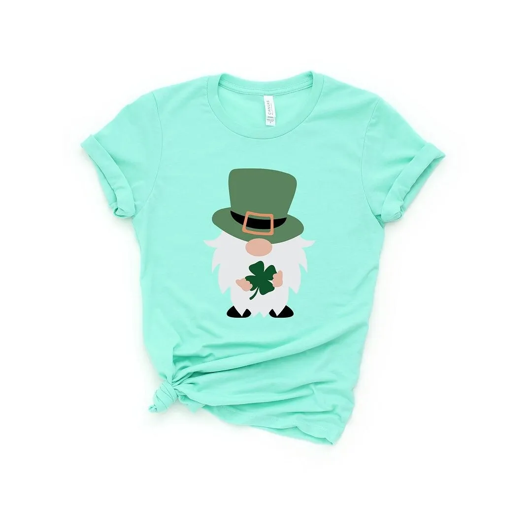 Clover Gnome Short Sleeve Crewnneck Tee sold by Zulily product image thumbnail 2