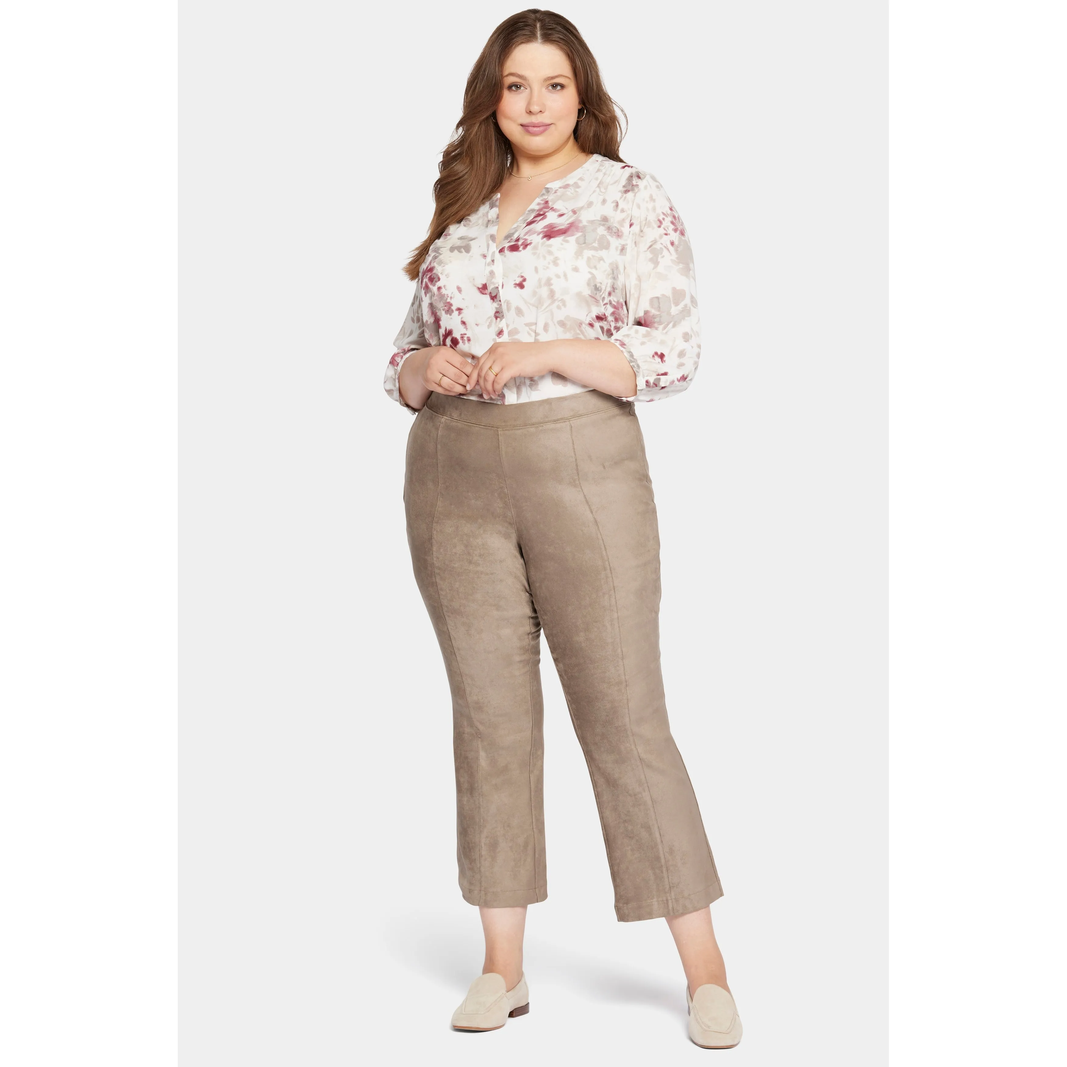 Ladies Plus-Suede Pull On Slim Boot sold by Zulily