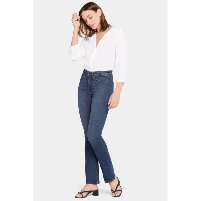 Ladies Petite-Seamless High Rise Slim Bootcut sold by Zulily