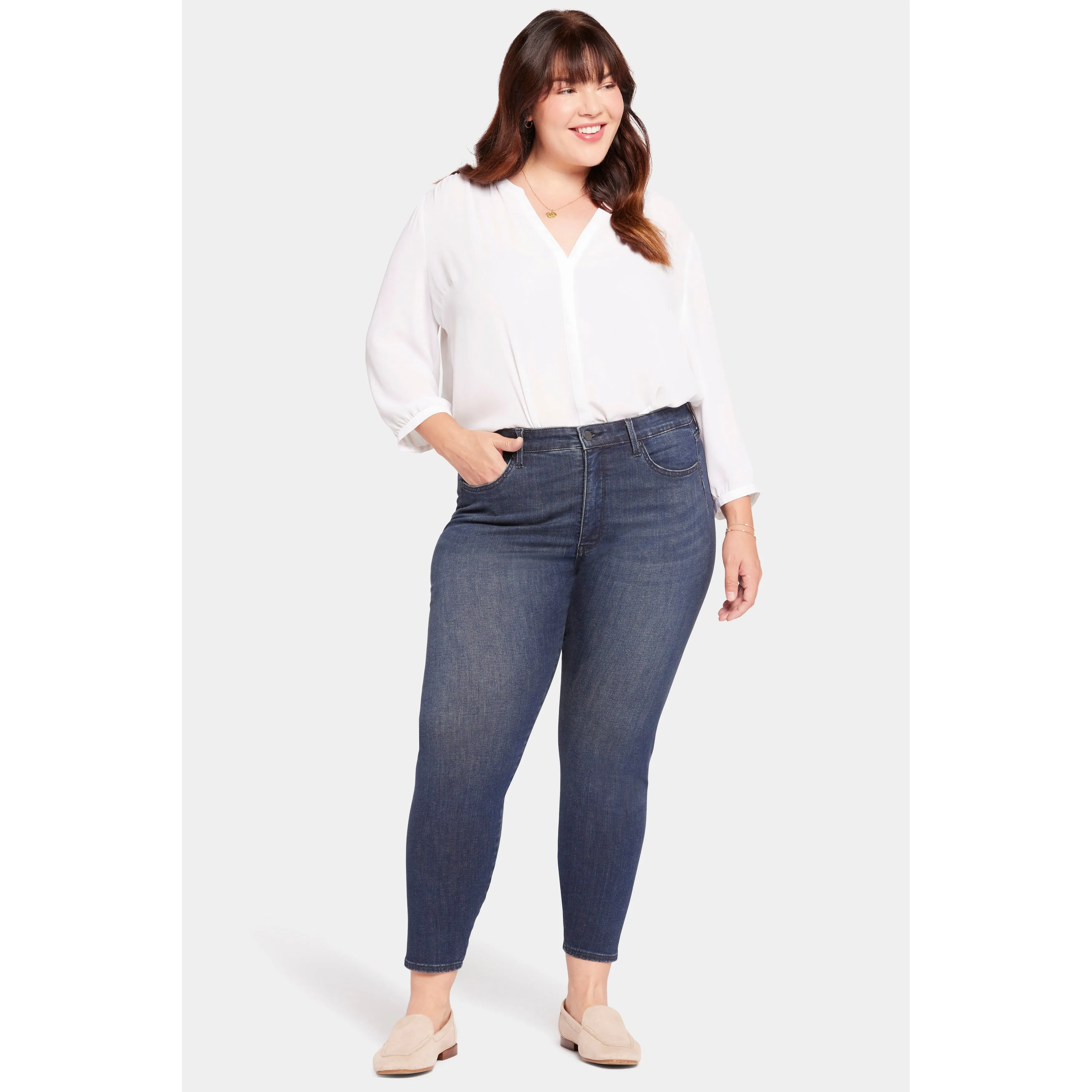 Ladies Plus-Seamless High Rise Ami Skinny sold by Zulily