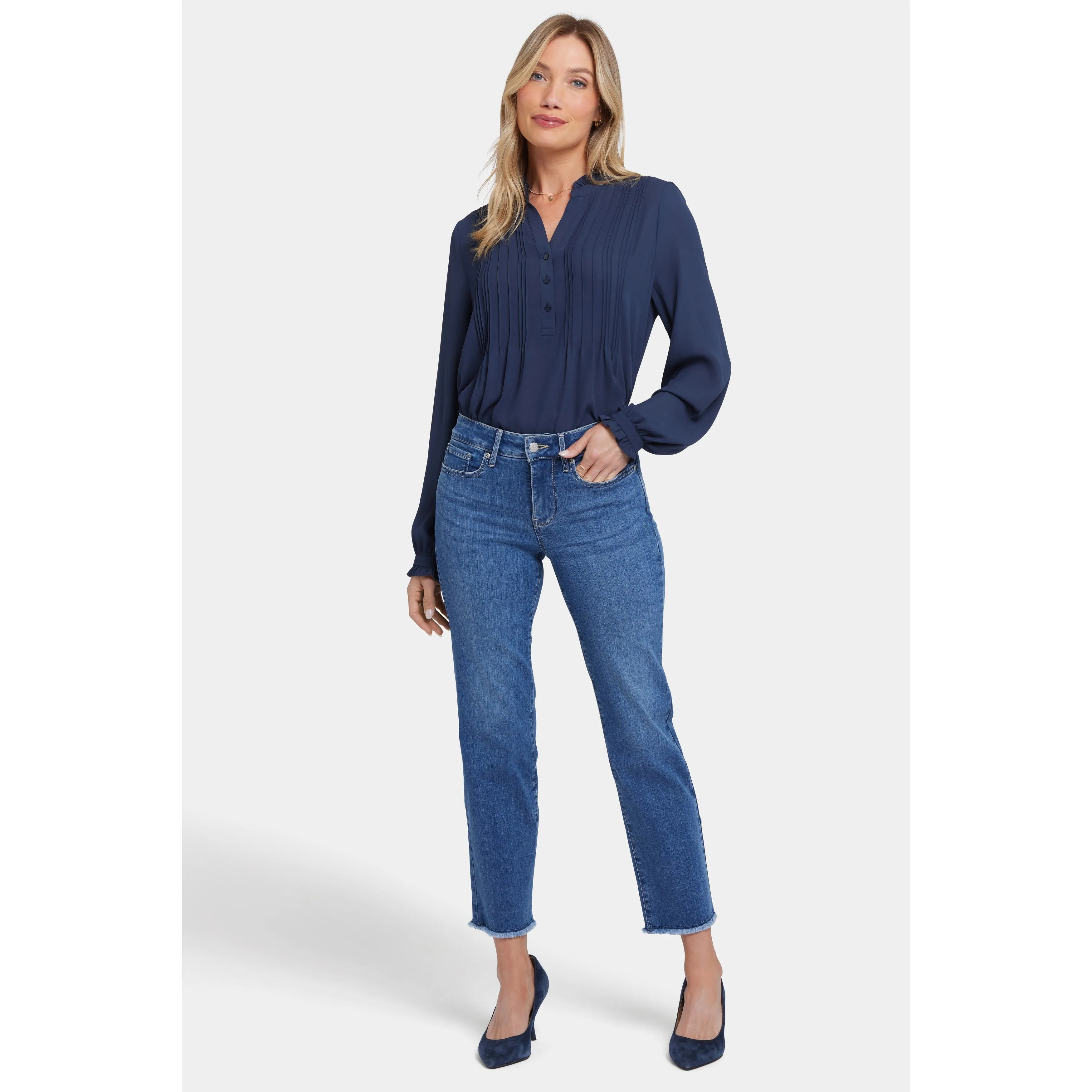 Ladies-Marilyn Ankle Frayed Hems sold by Zulily product image thumbnail 3