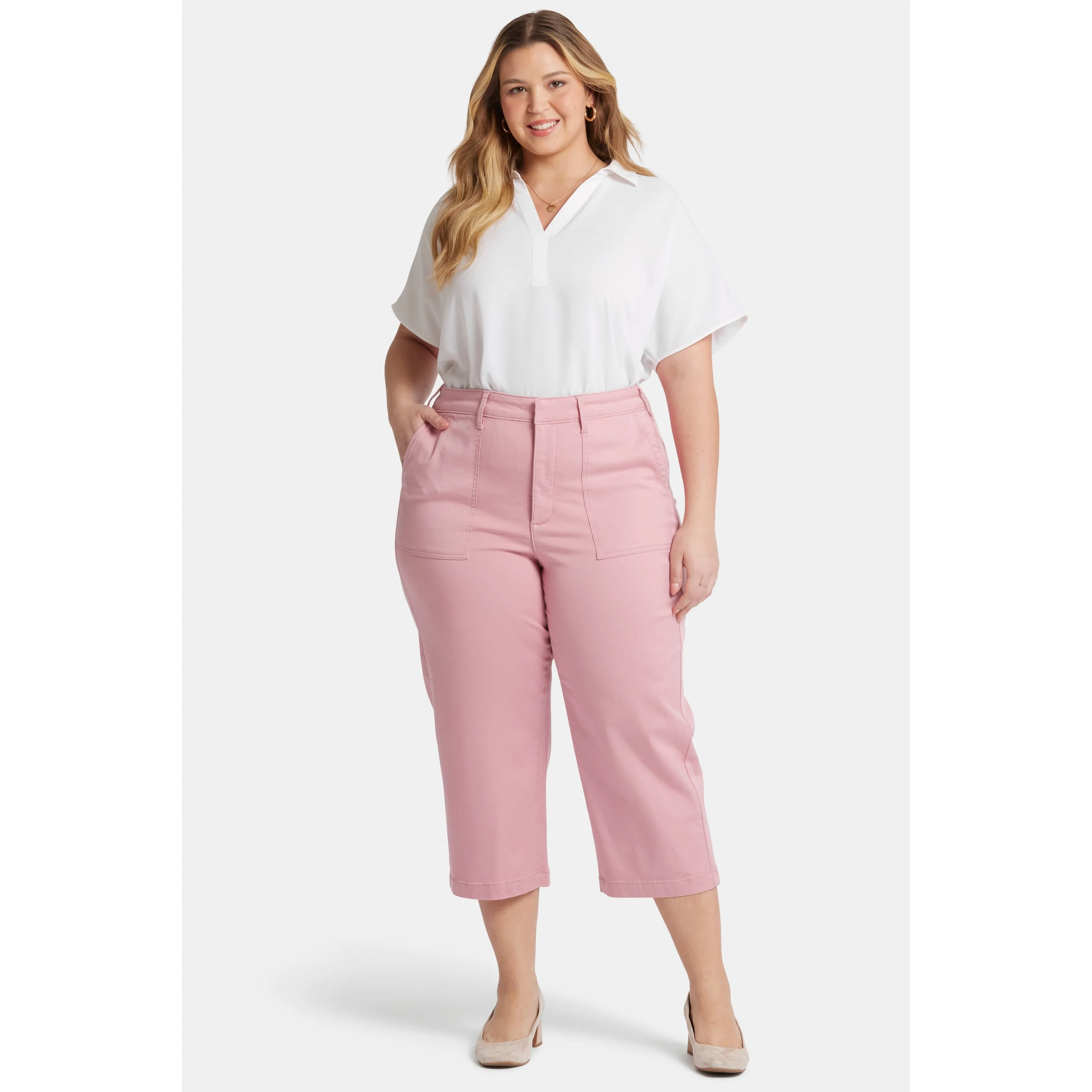 Ladies Plus-Utility Pant sold by Zulily