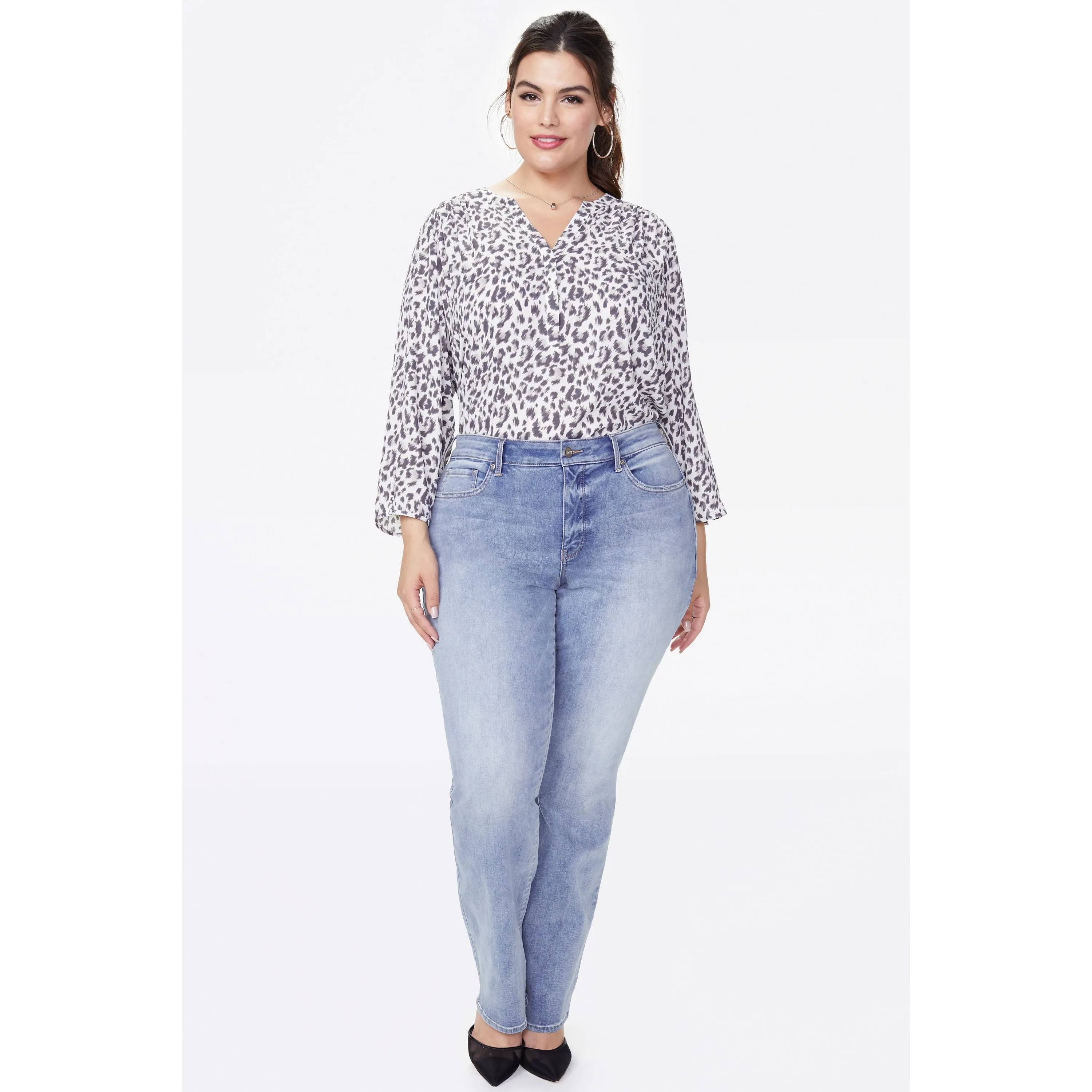 Ladies Plus-Marilyn Straight sold by Zulily