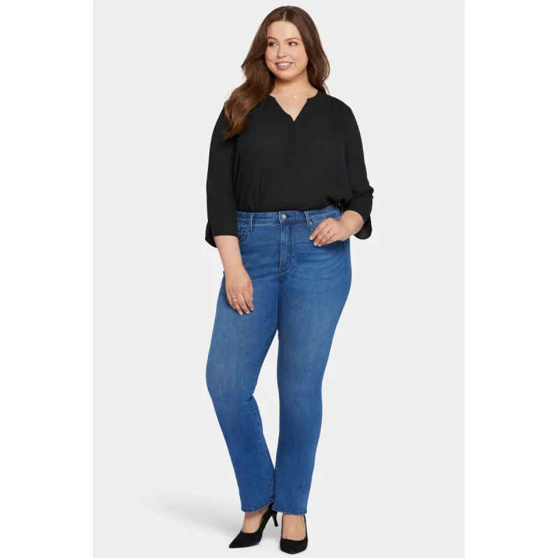 Ladies Plus-Seamless High Rise Slim Bootcut sold by Zulily