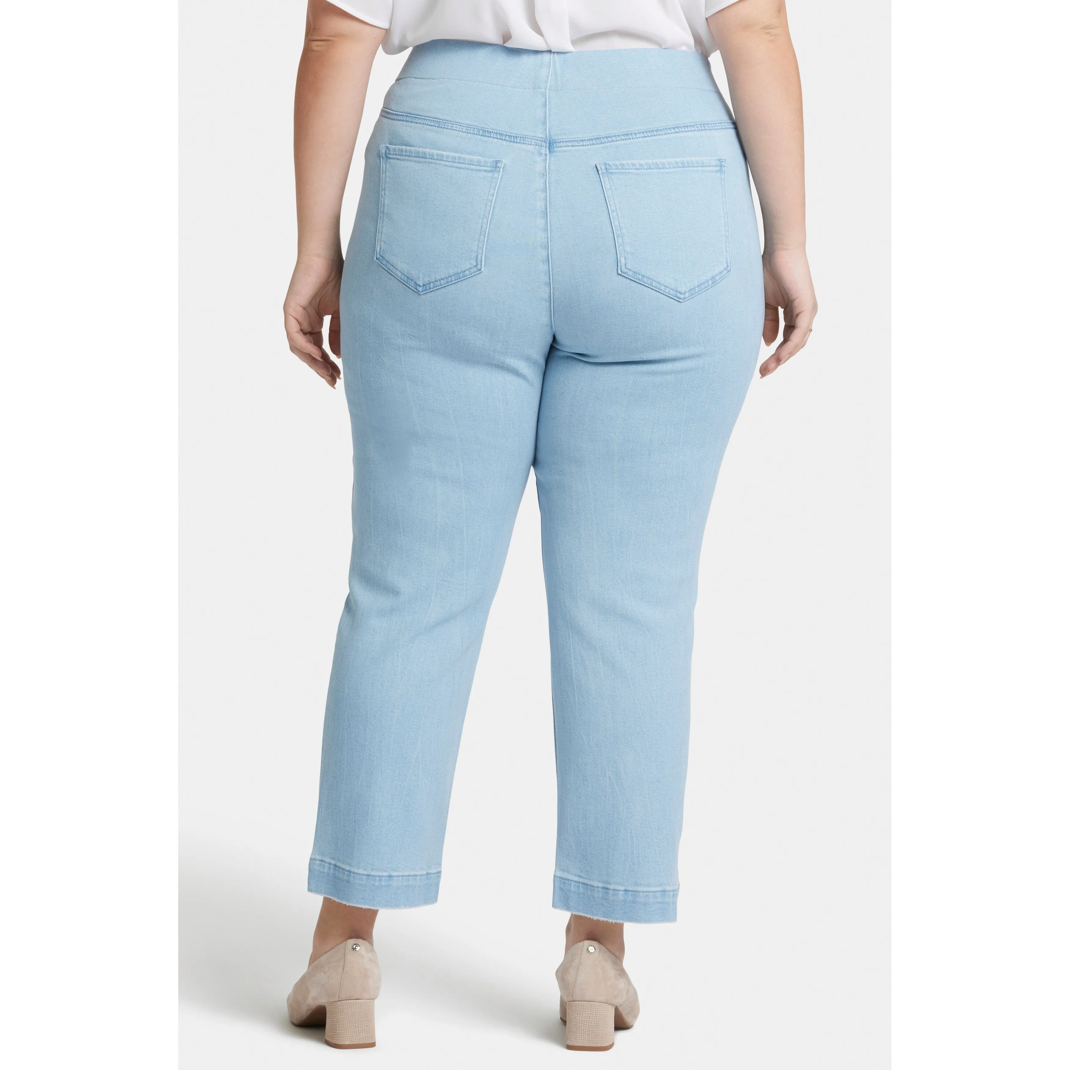 Ladies Plus-Pull on Bailey Relaxed Straight Ankle sold by Zulily product image thumbnail 2