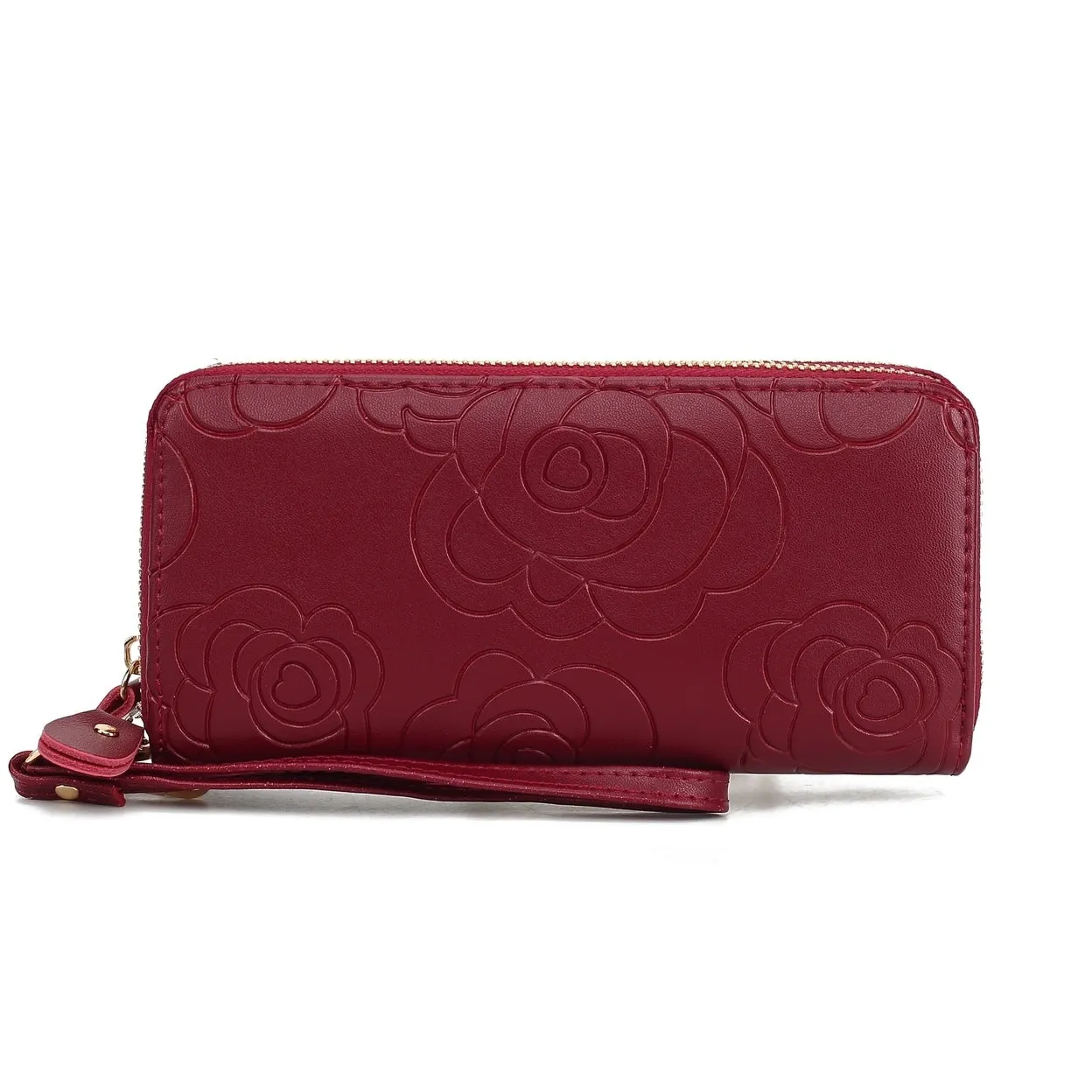 Mkfcollection Ellie Leather Wallet Vegan Leather Designer Handbag sold by Zulily